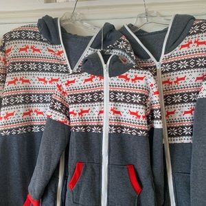 3 holiday onesies